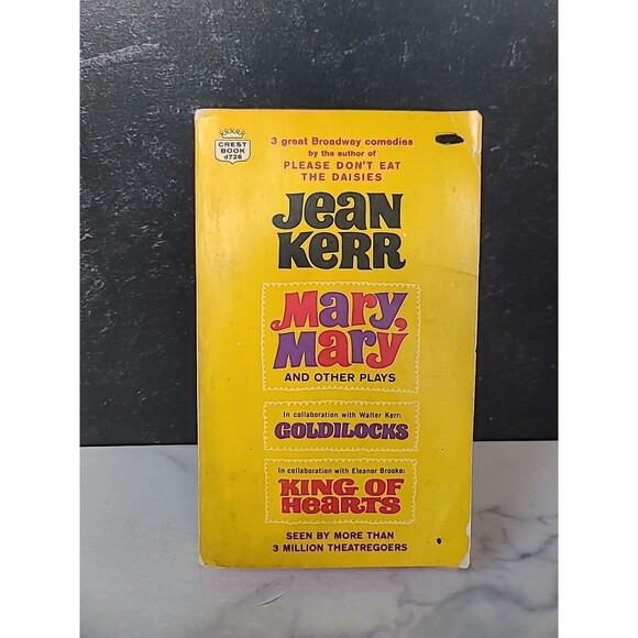 Mary, Mary And Other Plays By Jean Kerr Paperback - Picture 1 of 10